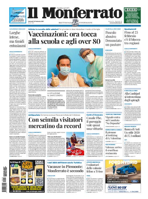 Il Monferrato - Edizione 13 del 16/02/2021